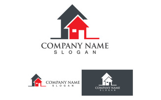 Home And House Building Logo And Symbol Vector V8