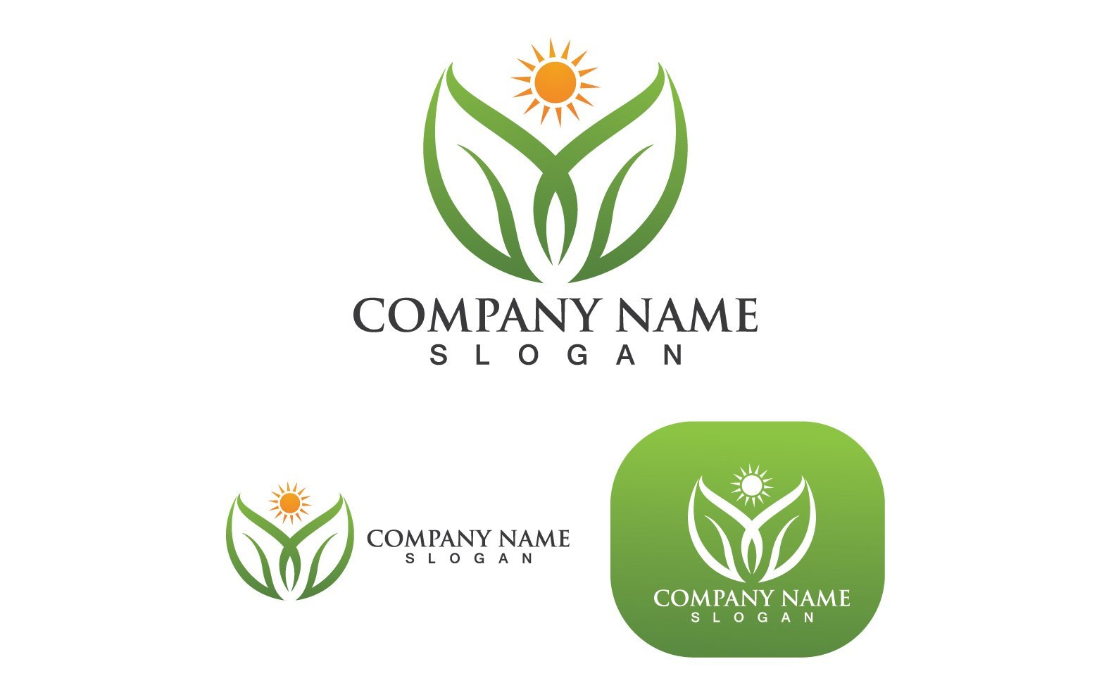 Template #250288 Nature Vector Webdesign Template - Logo template Preview