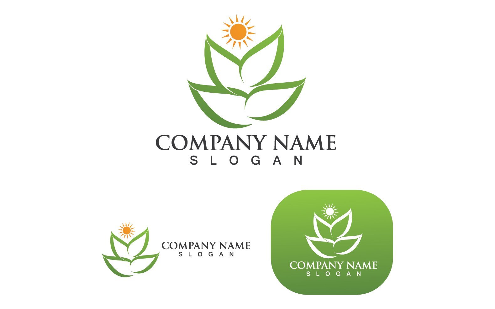 Template #250289 Nature Vector Webdesign Template - Logo template Preview