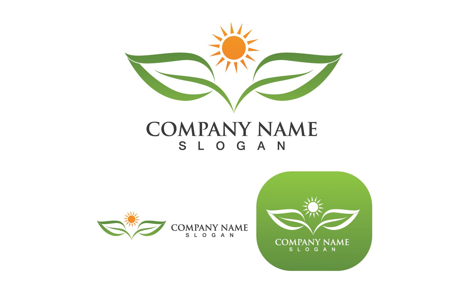 Template #250290 Nature Vector Webdesign Template - Logo template Preview