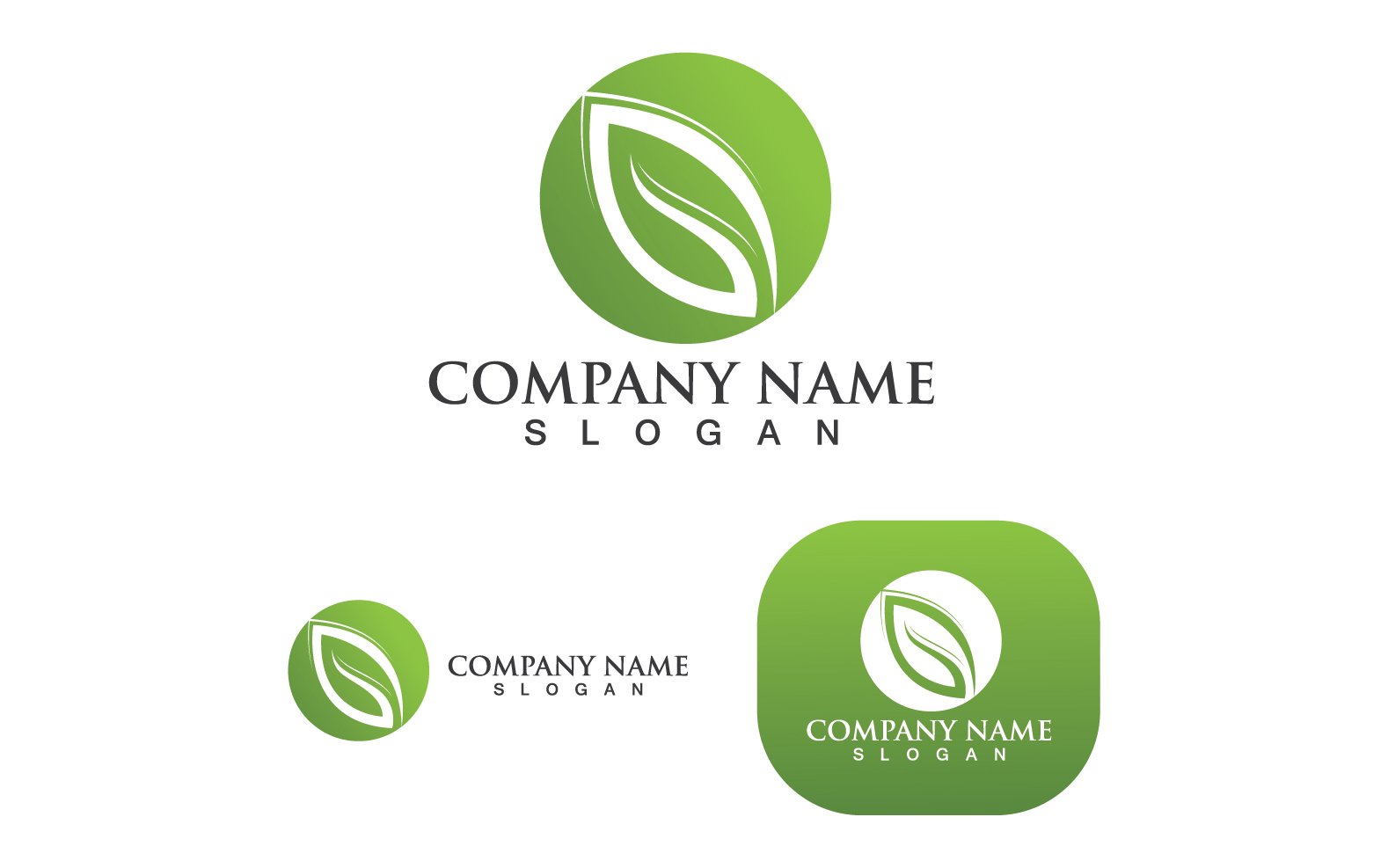 Template #250291 Nature Vector Webdesign Template - Logo template Preview