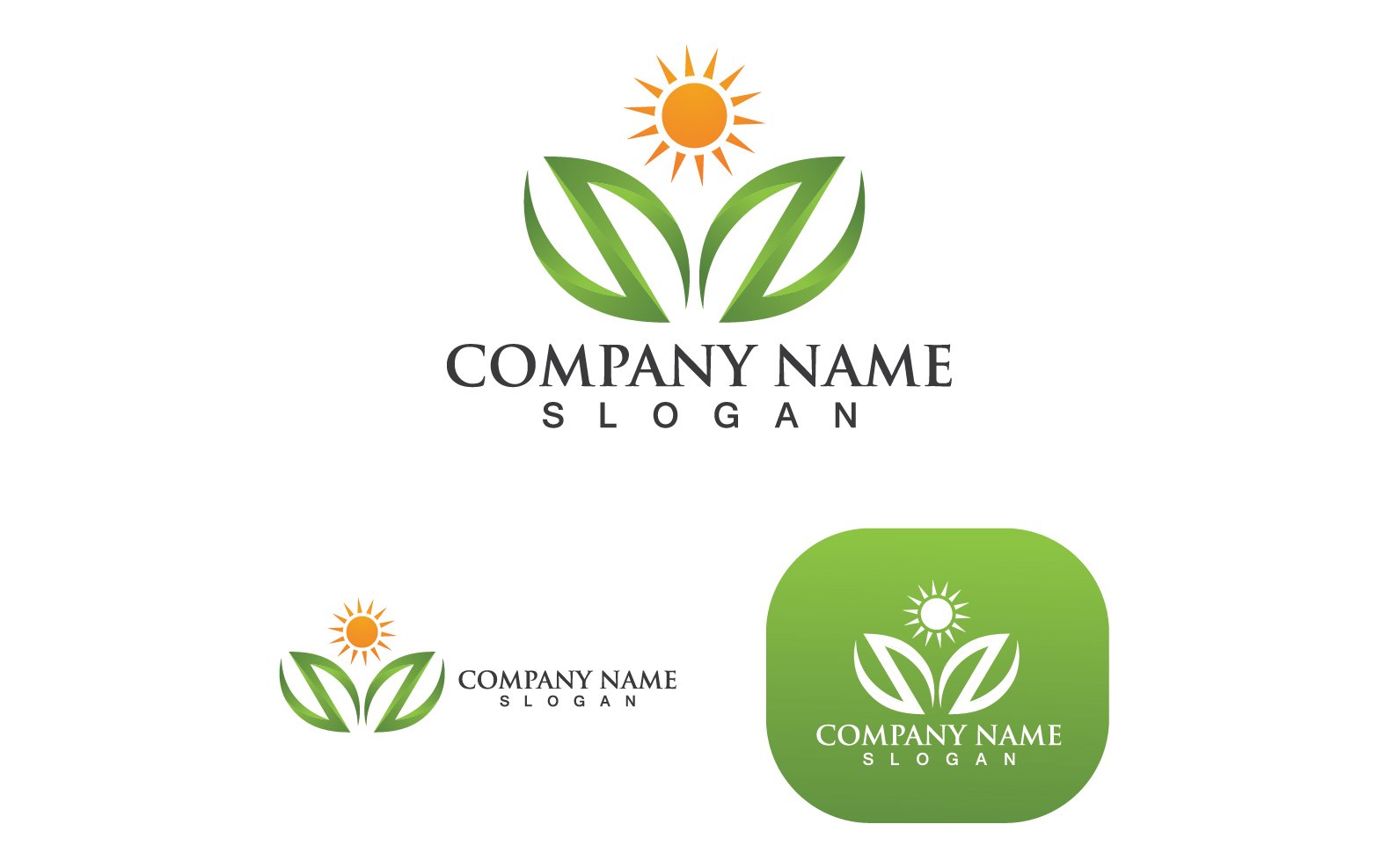 Template #250294 Nature Vector Webdesign Template - Logo template Preview