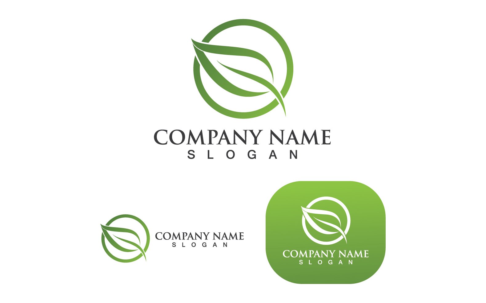 Template #250298 Nature Vector Webdesign Template - Logo template Preview