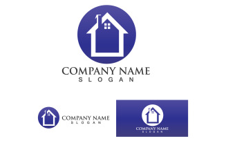 Home And House Building Logo And Symbol Vector V46