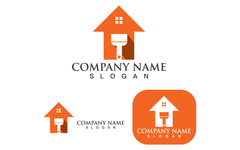 Home And Building Logo And Icon Vector V4 Logo Template