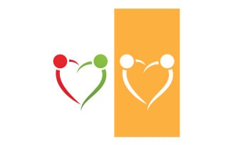 Love Family Care Logo And Symbol Vector V12