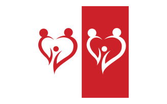 Love Family Care Logo And Symbol Vector V14