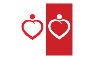 Love Family Care Logo And Symbol Vector V16