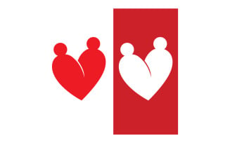 Love Family Care Logo And Symbol Vector V1