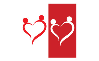 Love Family Care Logo And Symbol Vector V3