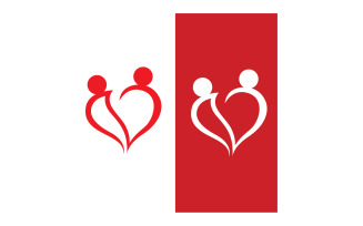 Love Family Care Logo And Symbol Vector V6