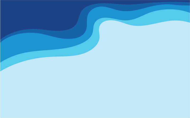 Background Wave Water Blue Vector Design V4 Logo Template