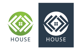 Home House Building Logo Vector V13