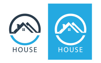 Home House Building Logo Vector V15
