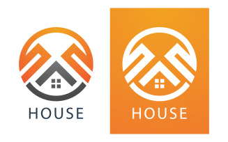 Home House Building Logo Vector V24