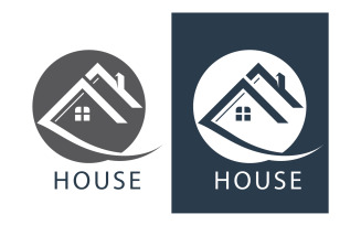 Home House Building Logo Vector V25