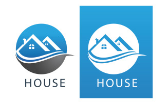 Home House Building Logo Vector V26