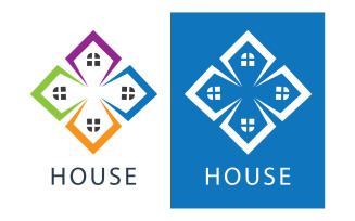 Home House Building Logo Vector V28