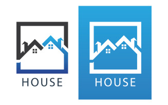 Home House Building Logo Vector V30