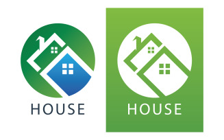 Home House Building Logo Vector V35