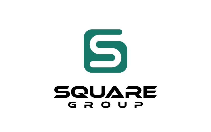 Square Group Logo | Letter SG Logo Logo Template