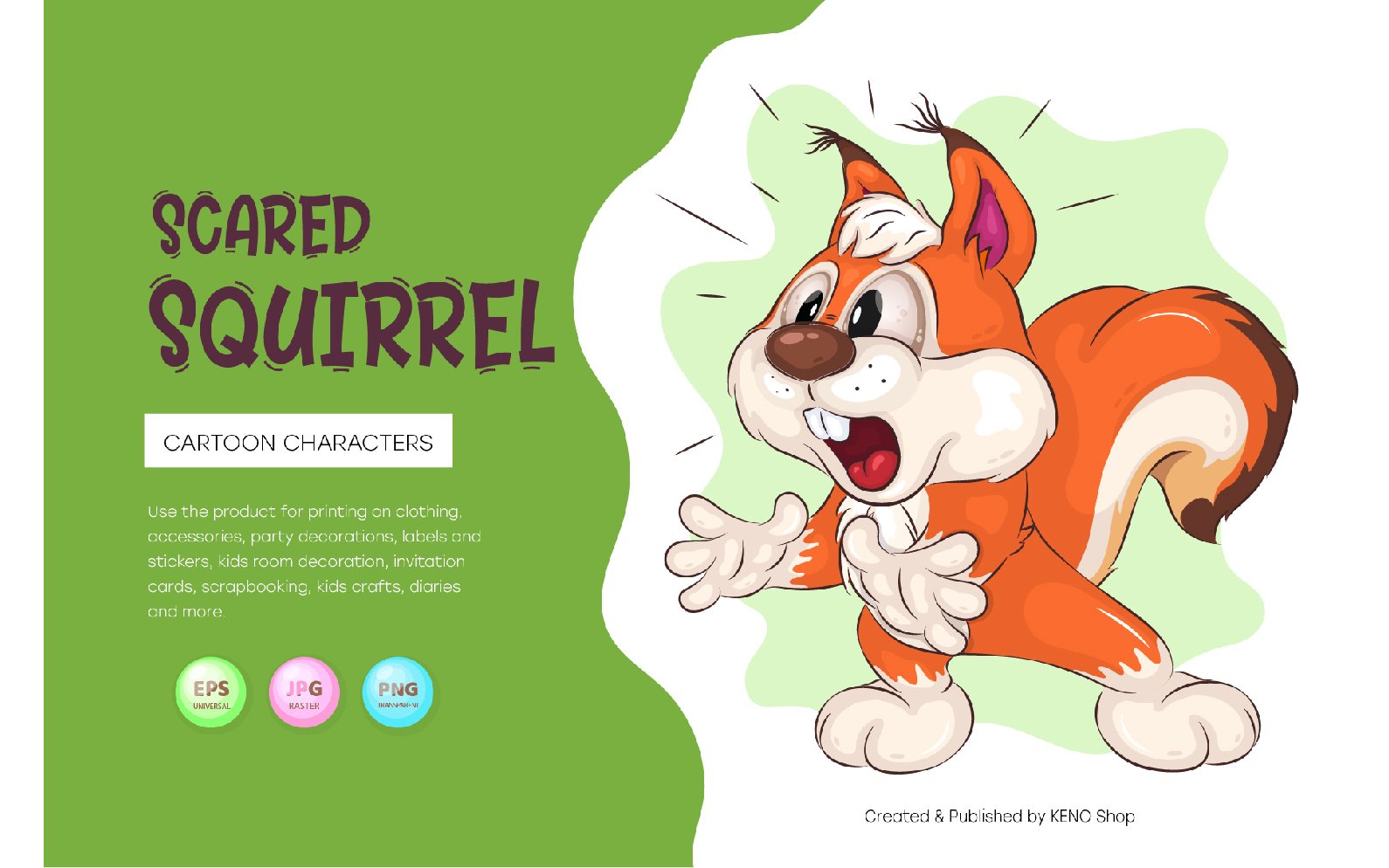 Kit Graphique #250839 Dessin-anim Squirrel Web Design - Logo template Preview