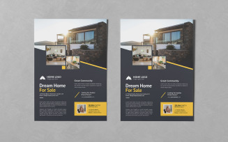 Clean Real Estate Flyer Templates