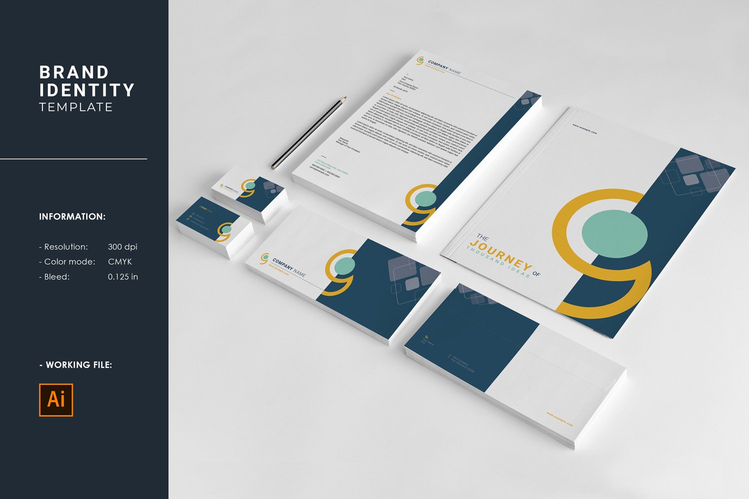 Template #250938 Identity Clean Webdesign Template - Logo template Preview