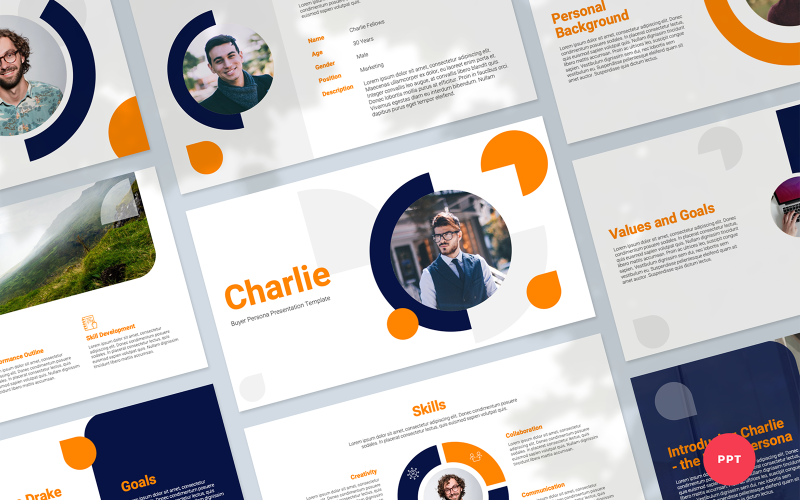 Buyer Persona PowerPoint Presentation Template PowerPoint Template