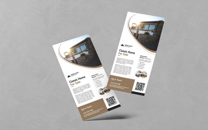 Classic Real Estate DL Flyers Corporate Identity