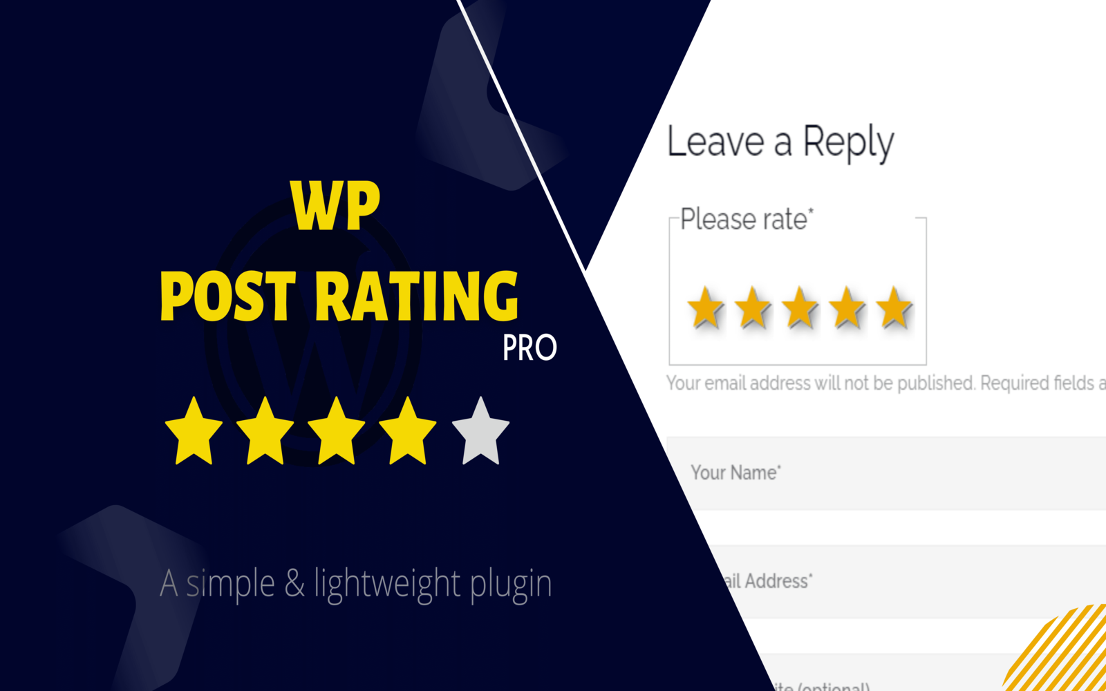 Template #251018 Rating Comment Webdesign Template - Logo template Preview
