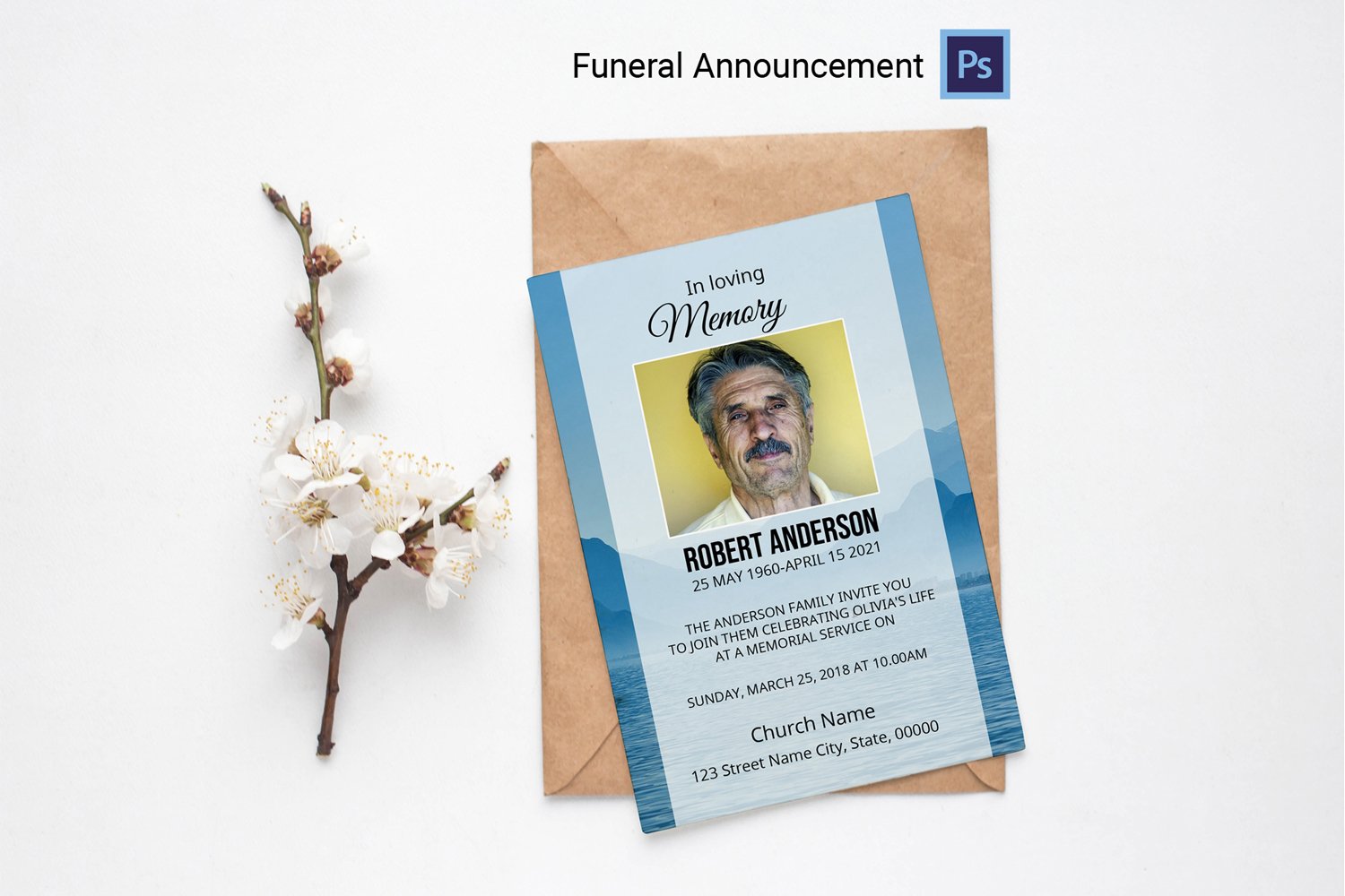 Kit Graphique #251087 Funeral Announcement Divers Modles Web - Logo template Preview