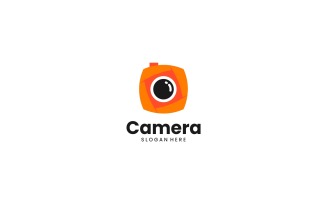 Camera Gradient Logo Design