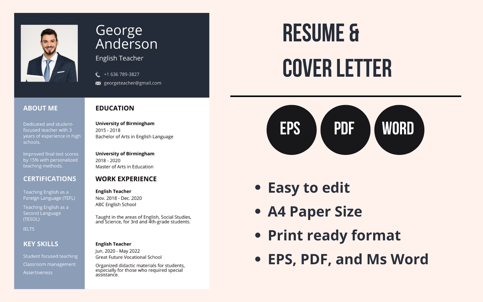 Kit Graphique #251126 Editable Resume Divers Modles Web - Logo template Preview