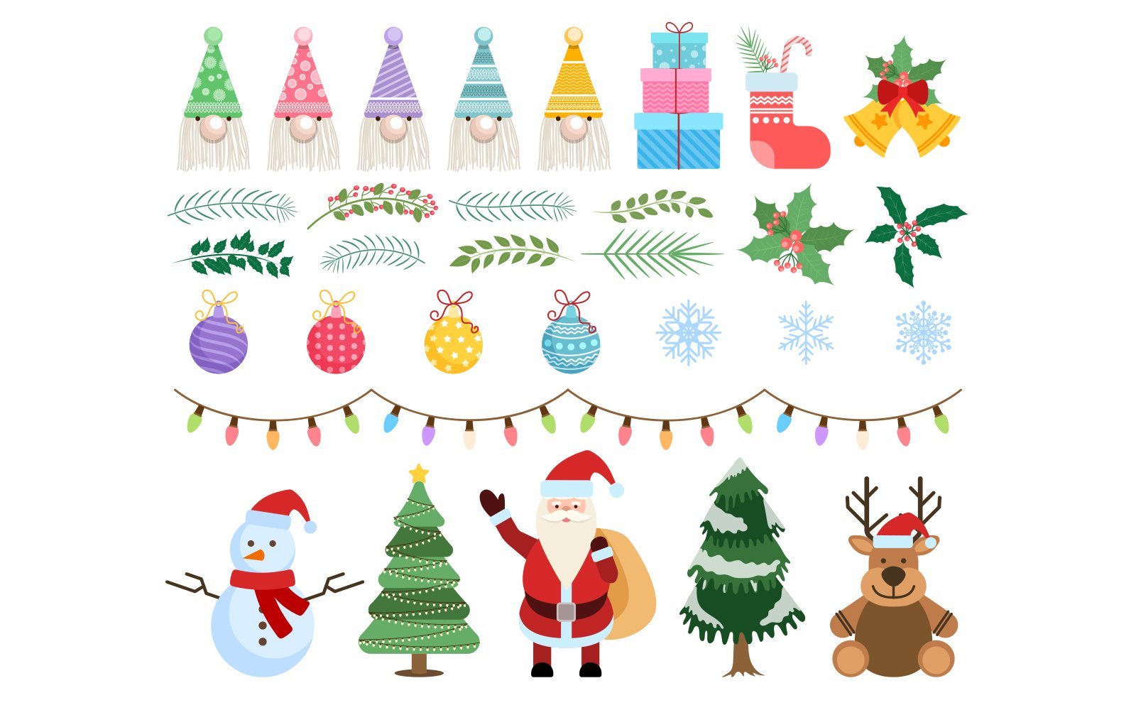 Kit Graphique #251164 Celebration Christmas Divers Modles Web - Logo template Preview