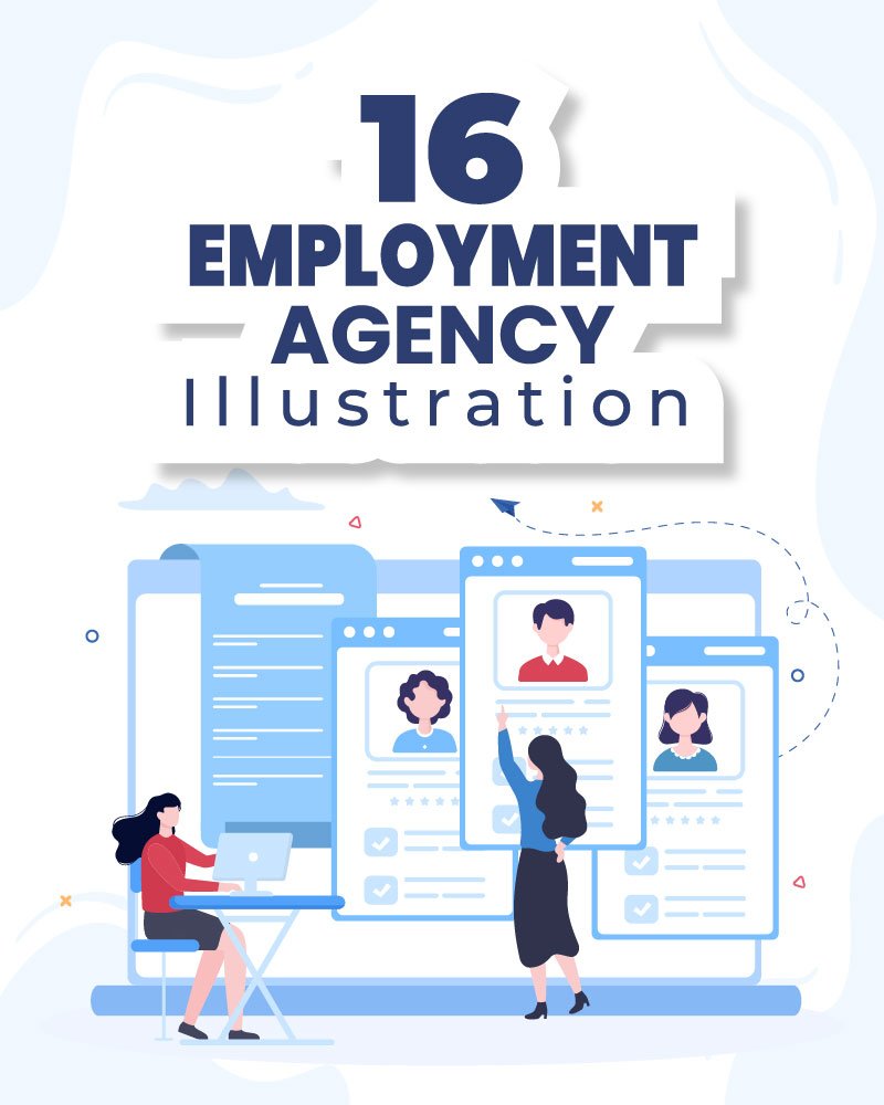 Template #251191 Employment Recruitment Webdesign Template - Logo template Preview