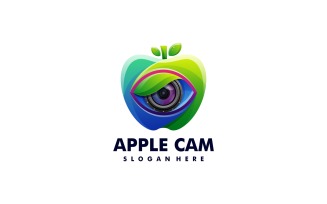Apple Camera Gradient Logo Style