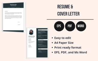 Simple & Clean Accountant Resume Template