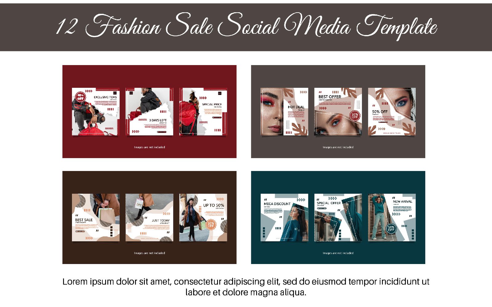 Kit Graphique #251210 Fashion Sale Divers Modles Web - Logo template Preview