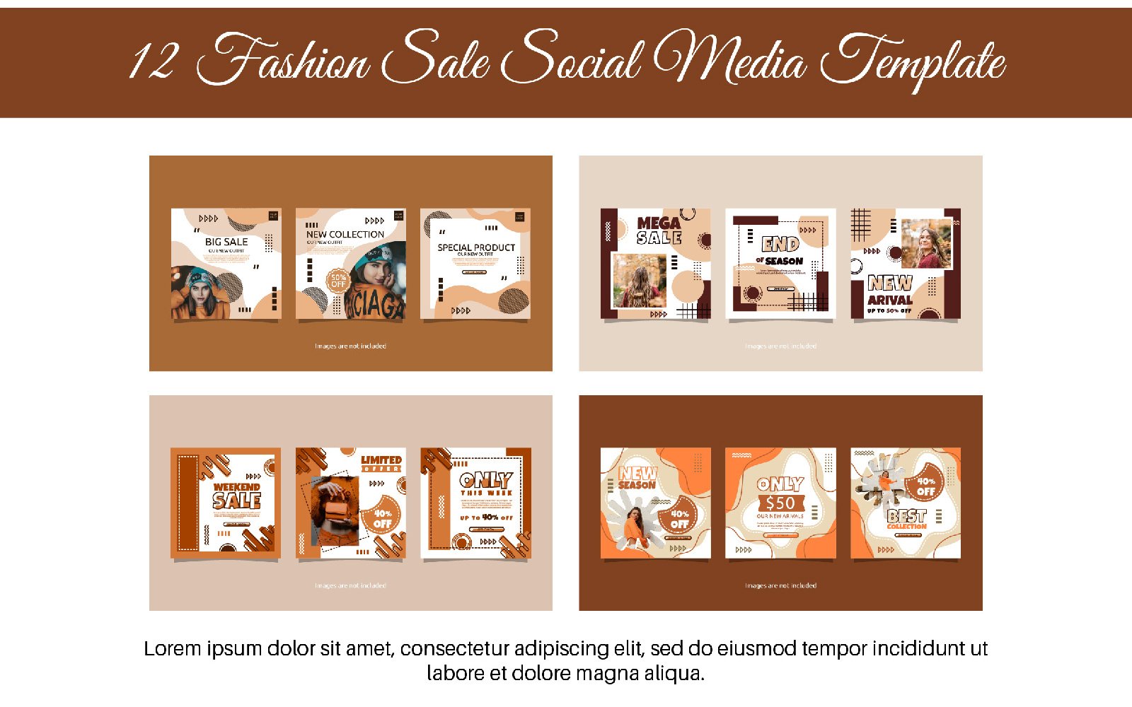 Template #251211 Sale Promotion Webdesign Template - Logo template Preview