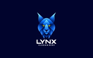 Lynx Color Gradient Logo Style