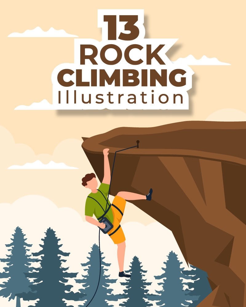 Kit Graphique #251306 Rock Climbing Divers Modles Web - Logo template Preview