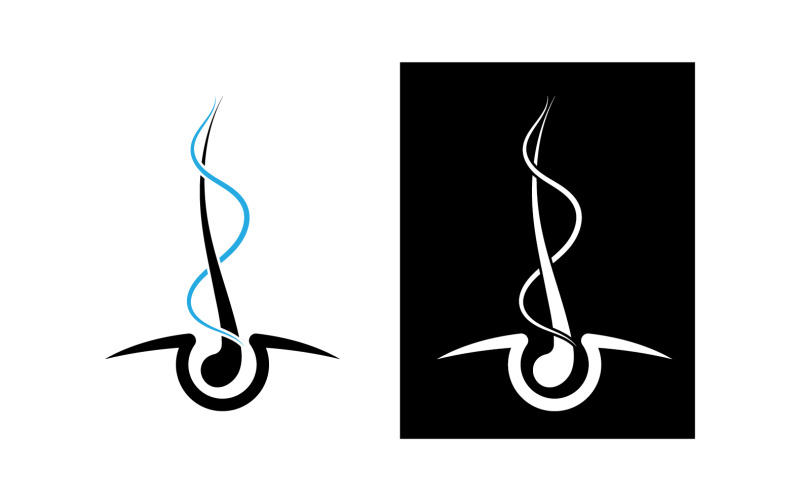 Hair Care Logo And Symbol Vector V2 Logo Template
