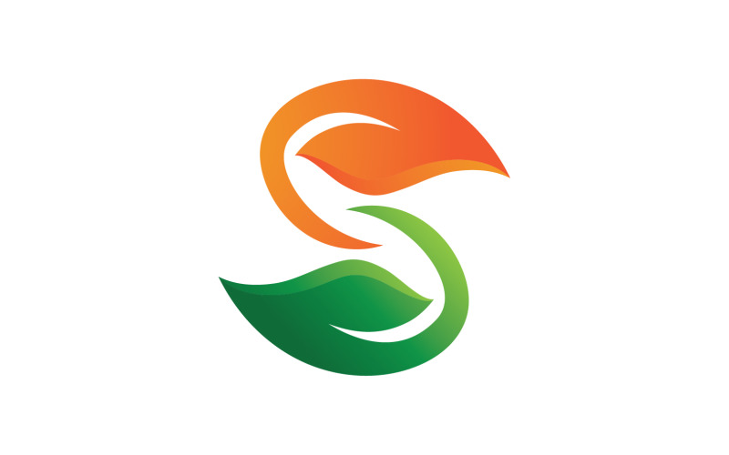 Eco Leaf Green Energy Logo Vector V18 Logo Template