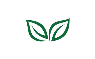 Eco Leaf Green Energy Logo Vector V20