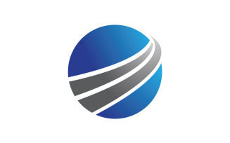 Business Finance Logo Vector Symbol V1