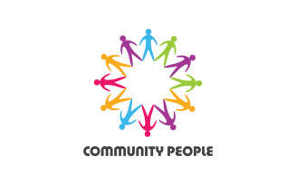 Creative People Team Group Community Logo V2
