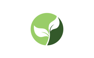 Eco Leaf Green Energy Logo Vector V29