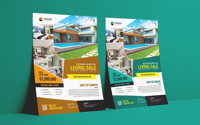 Real Estate Agency Business Flyer_Vol_005 Corporate Identity