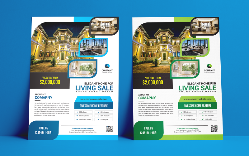 Real Estate Agency Business Flyer_Vol_006 Corporate Identity
